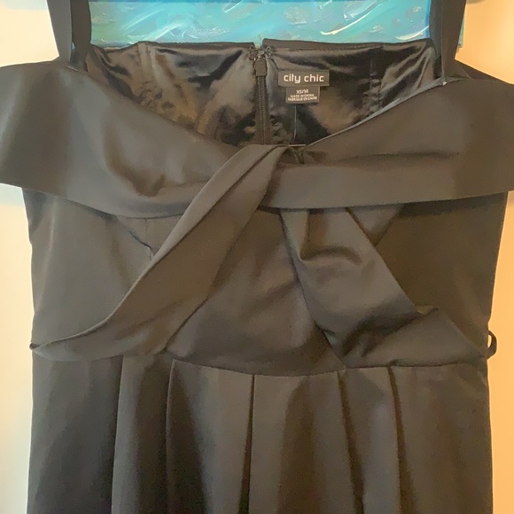 🎉 CCO🎉 City Chic Grace Kelly Hi-Low Cocktail Dress - Picture 8 of 11